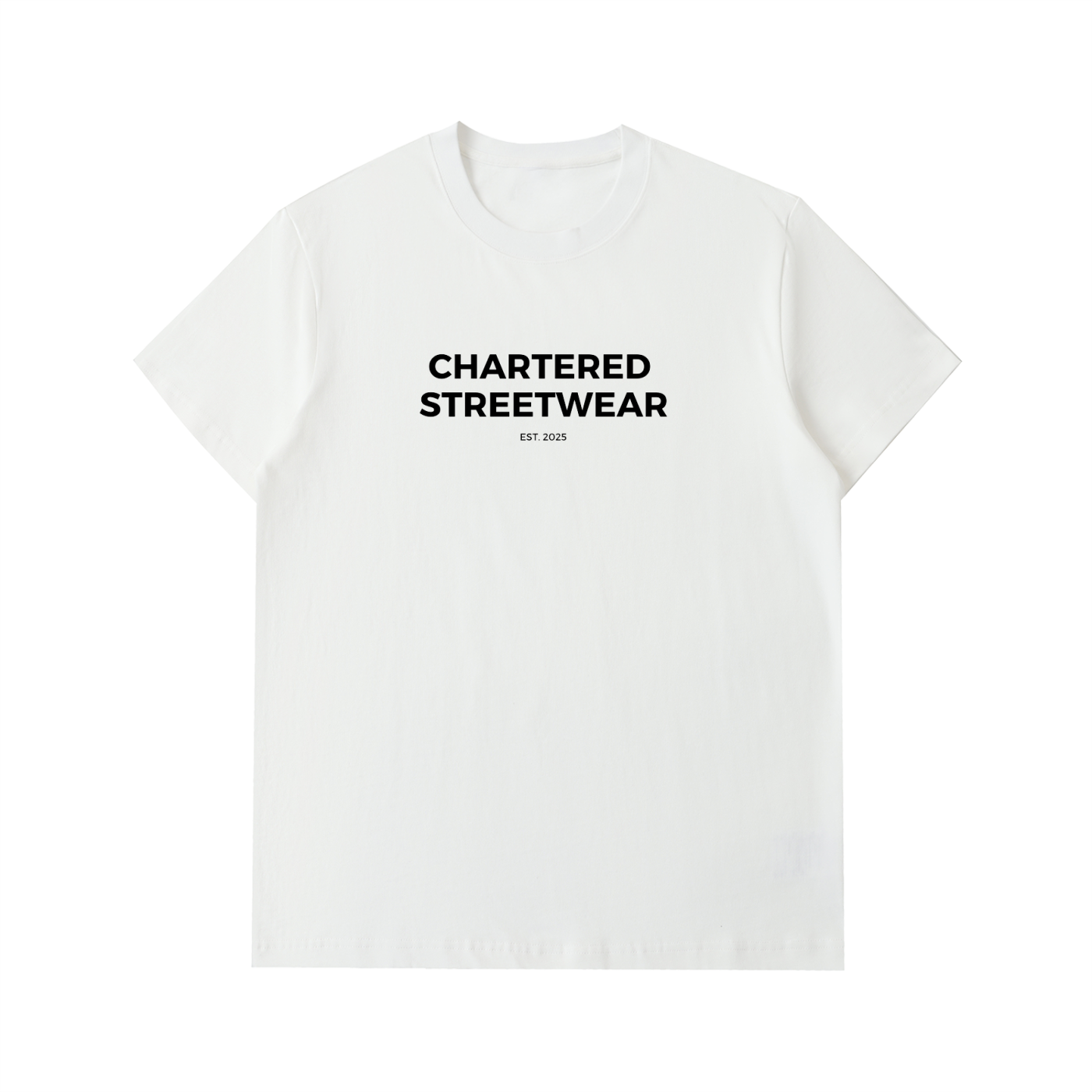 Charted Streetwear Inspiration Heavyweight Cotton T-Shirt